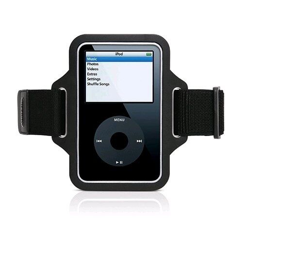 Sport Armband Black Case Streamline For Ipod Classic By Griffin