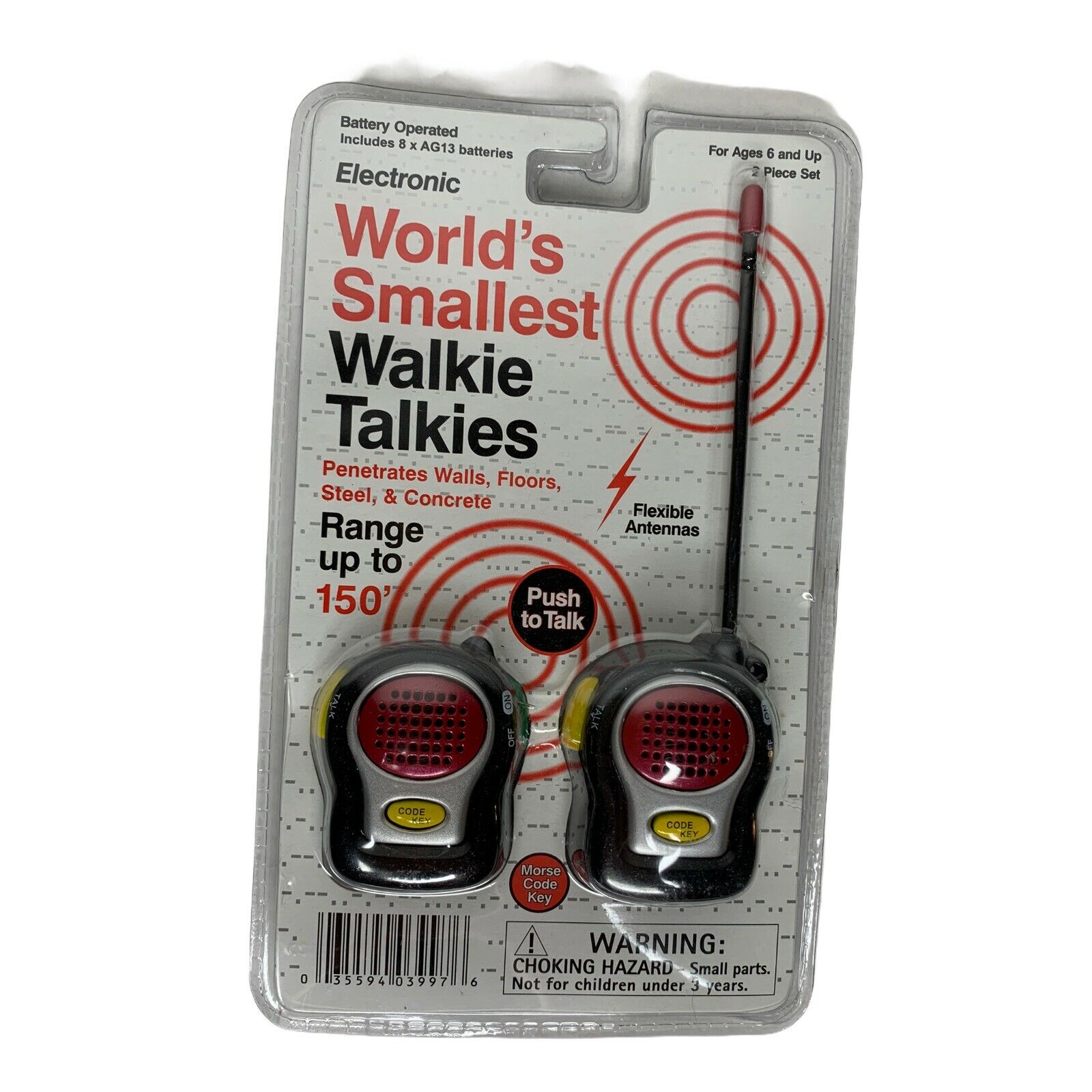 World's Smallest Walkie Talkies - Westminster 2010