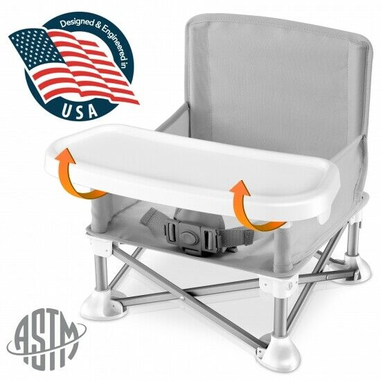SereneLife SLBS66 Baby & Toddler Booster Seat, Portable Outdoor, Foldable