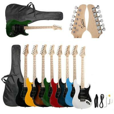 Glarry Brand 8 Colors School Maple Neck Electric Guitar w/Bag & Accessories