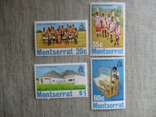 Montserrat, Scott#302-305, MH