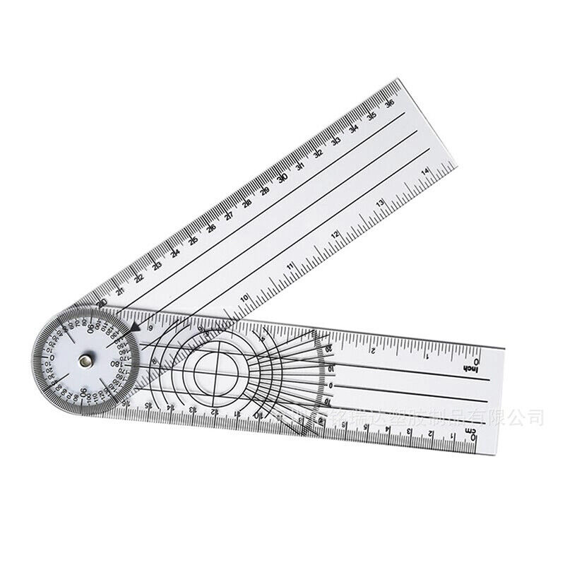 Userful Multi-ruler Goniometer Angle Medical Spinal Ruler Professio Npy-na