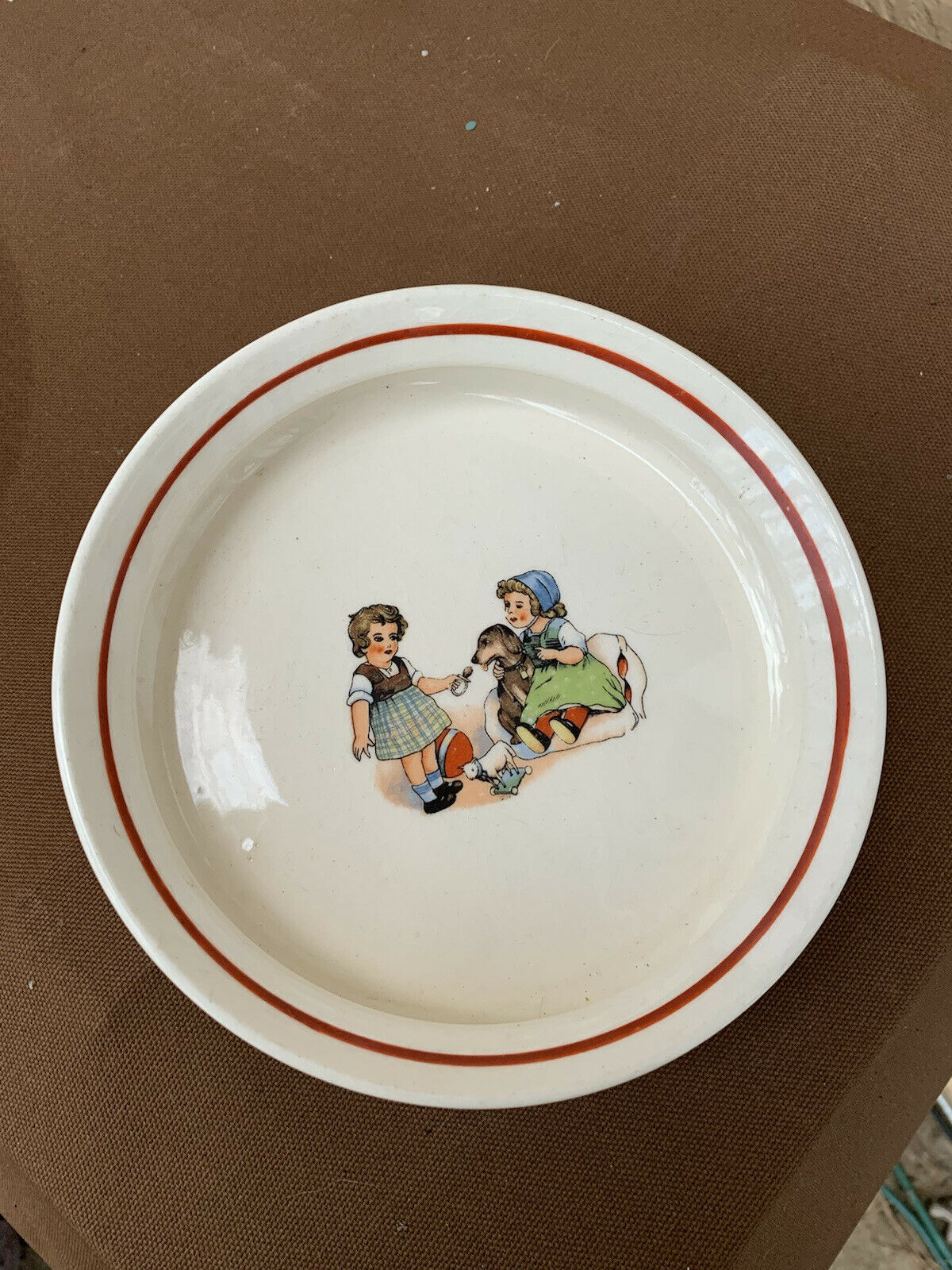 Vintage Childs Cereal Bowl 6 1/2"