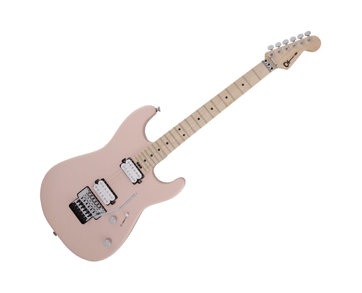 Charvel Pro-Mod San Dimas Style 1 HH FR - Shell Pink w/ Maple FB - Used