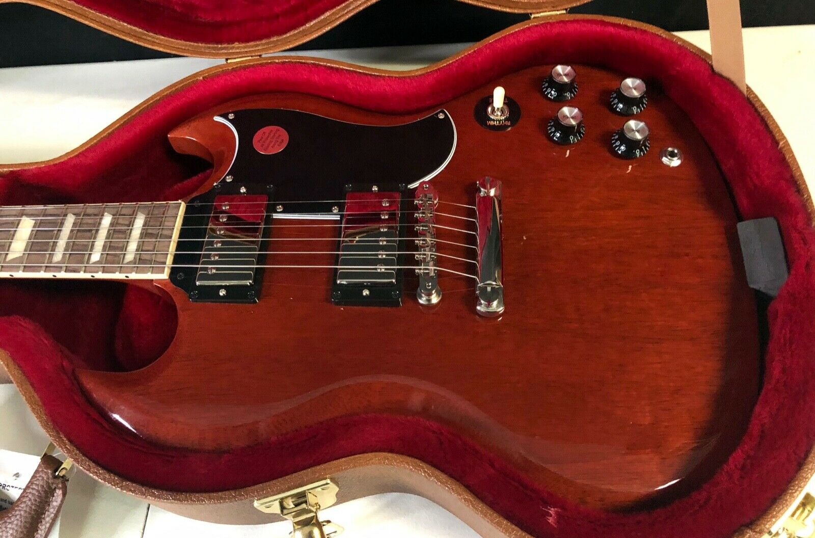 Mint! 2021 Gibson Sg '61 Stop Tail - Vintage Cherry Finish - Original Case Save!