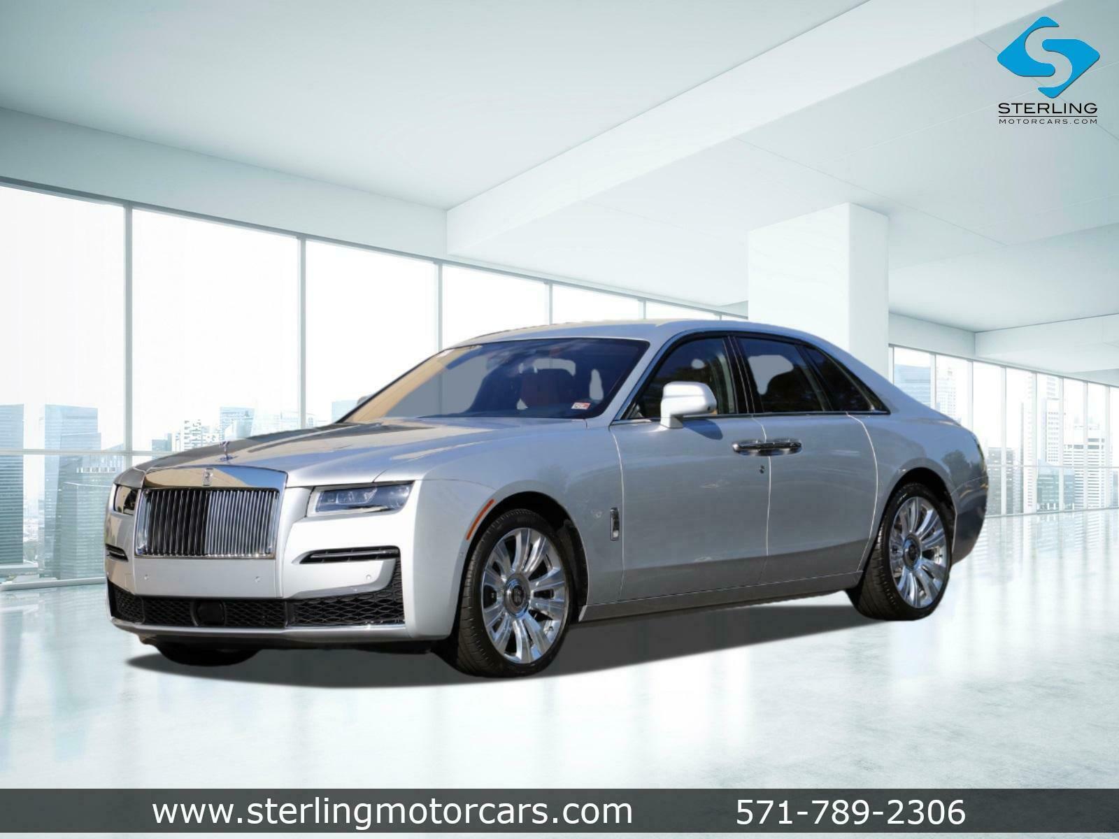 2021 Rolls-royce Ghost Sedan 2021 Rolls-royce Ghost, Silver With 23 Miles Available Now!