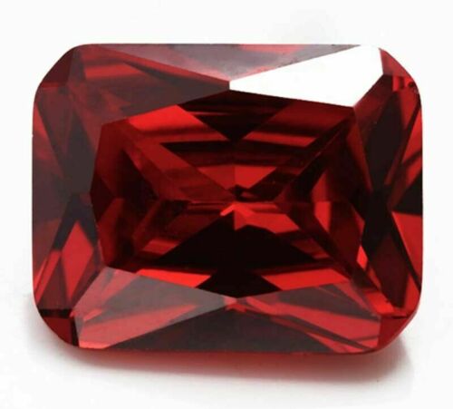 Natural Emerald Red Ruby 26.2ct 13x18mm Faceted Cut Aaaaa Vvs Loose Gemstone