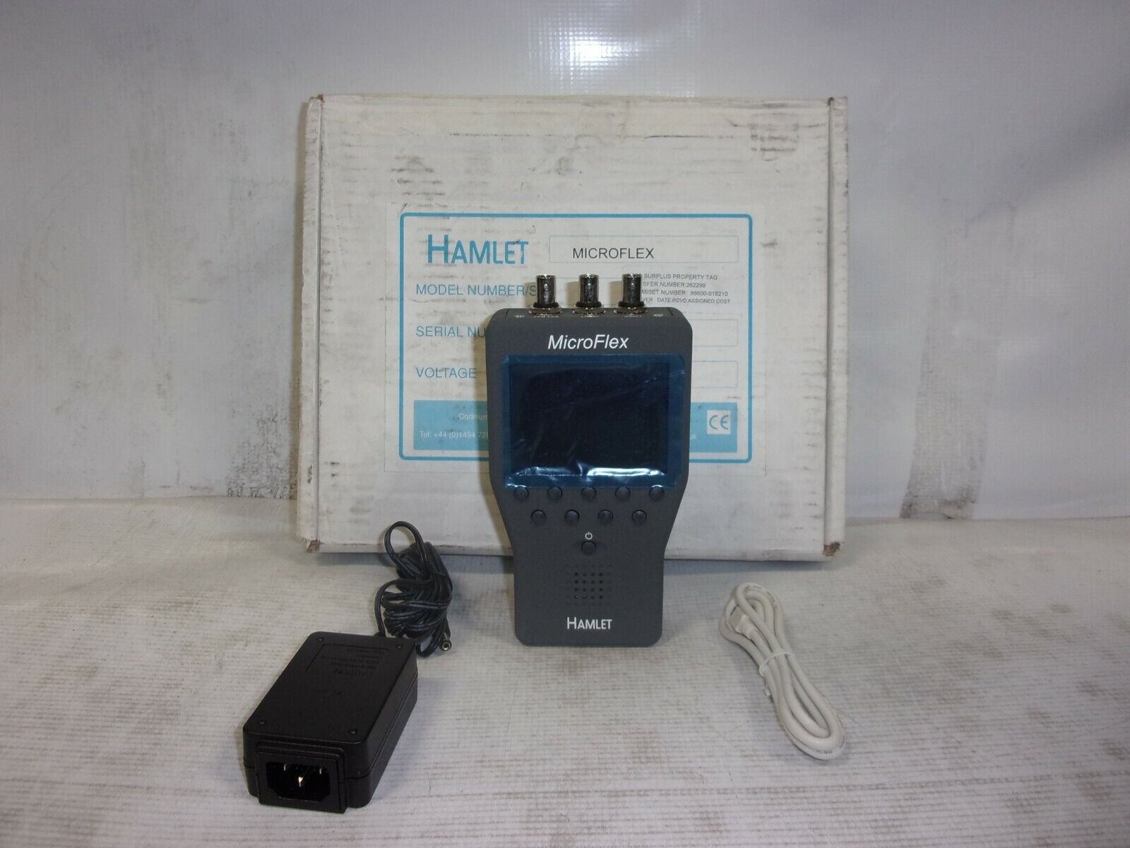 Hamlet Microflex Multiformat Hand Held Waveform Vector And Audio Monitor.