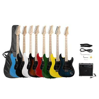 New Brand Electric Guitar+20W AMP+Strap+Cord+Gigbag+Picks for Beginner