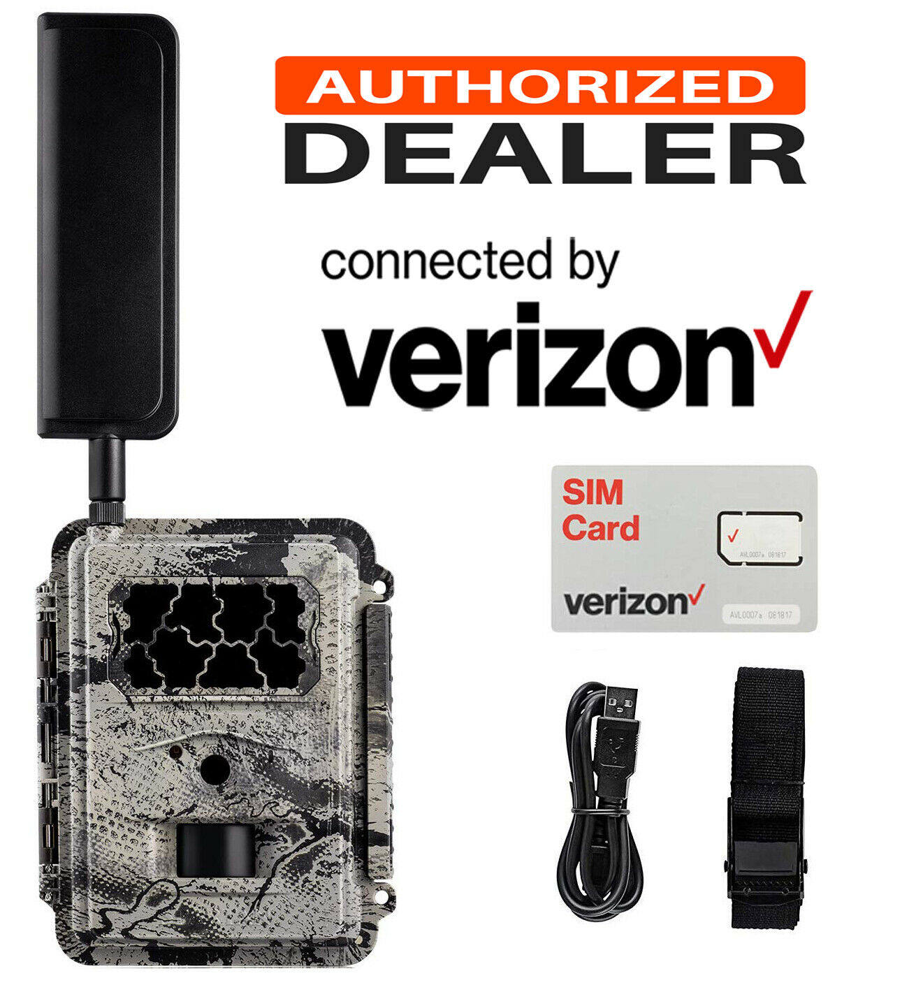 Spartan Gocam Verizon 4g/lte Cellular Cam Hunting Game&trail Camera Gc-z4gb2