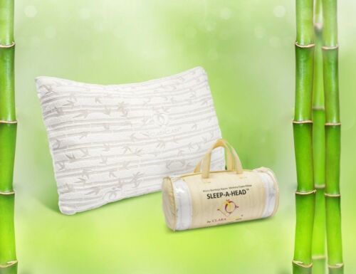 Memory Foam Bamboo Pillow By Clara Clark - Available In King Or Queen