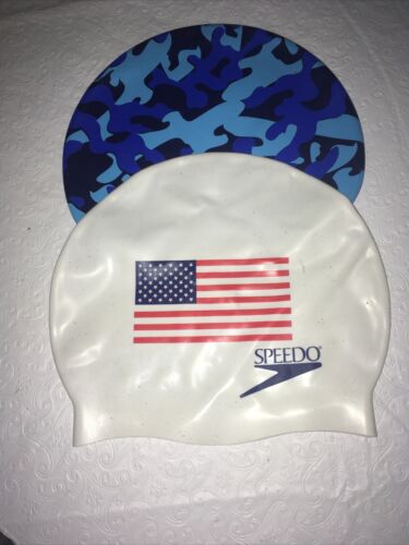 Vintage Speedo  Swim Caps