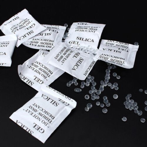 100 - Silica Gel Packets - Desiccant - 1/2 Gram Fast Ship From U.s.a. Non-toxic