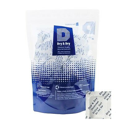 1 Gram X 200 Pk "dry & Dry" Silica Gel Packets - Reusable(fda Compliant)