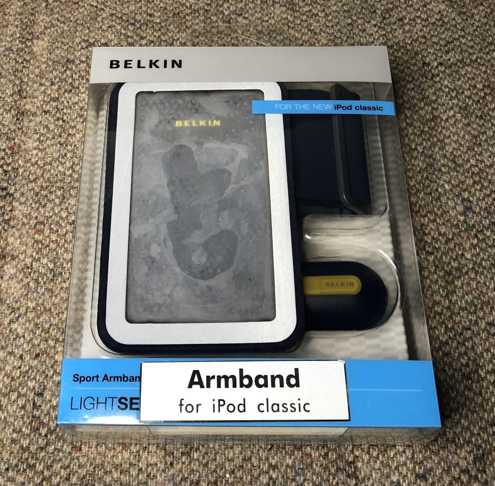 Belkin Sport Armband Plus With Fastfit For Ipod Classic New In Box
