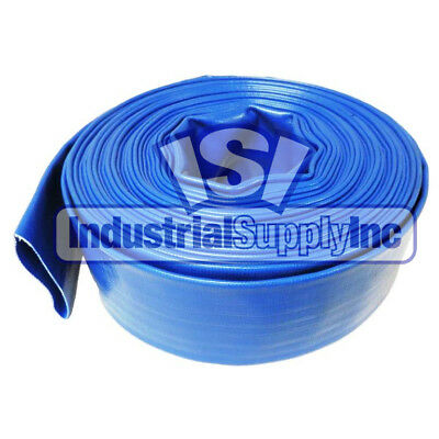 Water Discharge Hose | 3" | Blue | Import | 100 Ft | Free Shipping