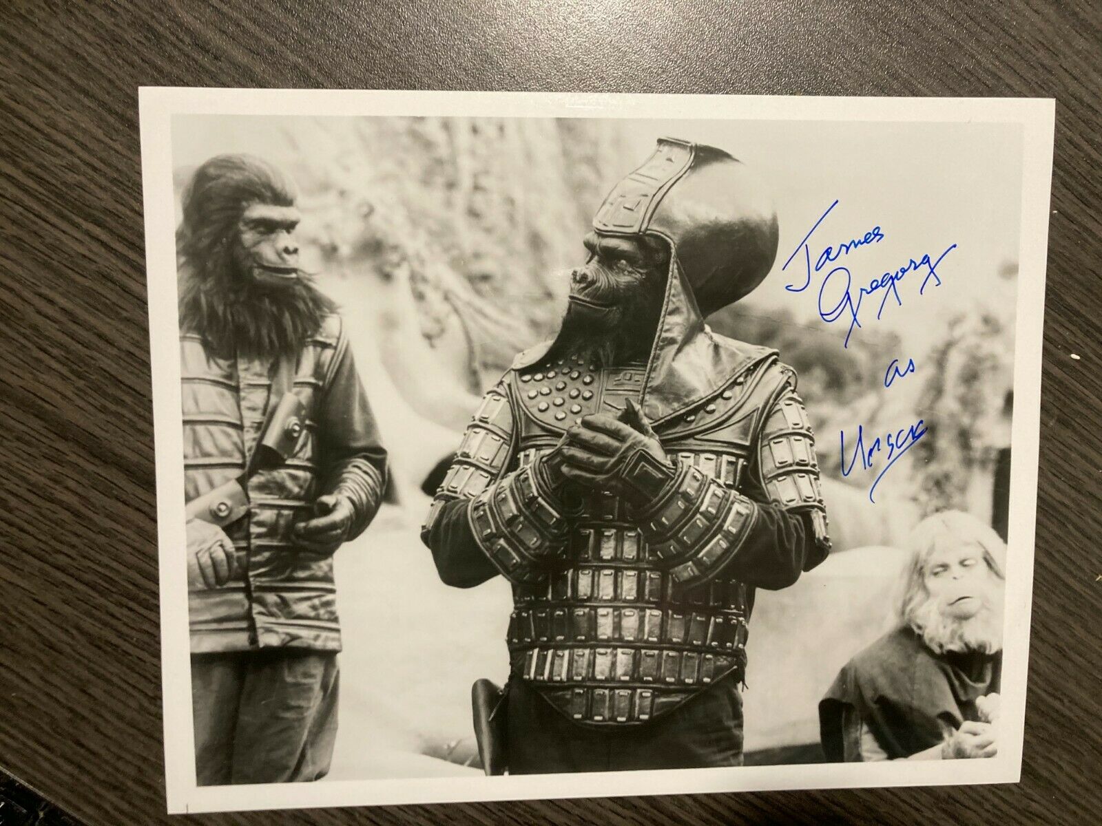 James Gregory Planet Of The Apes 8x10 Autographed Signed Glossy Photo