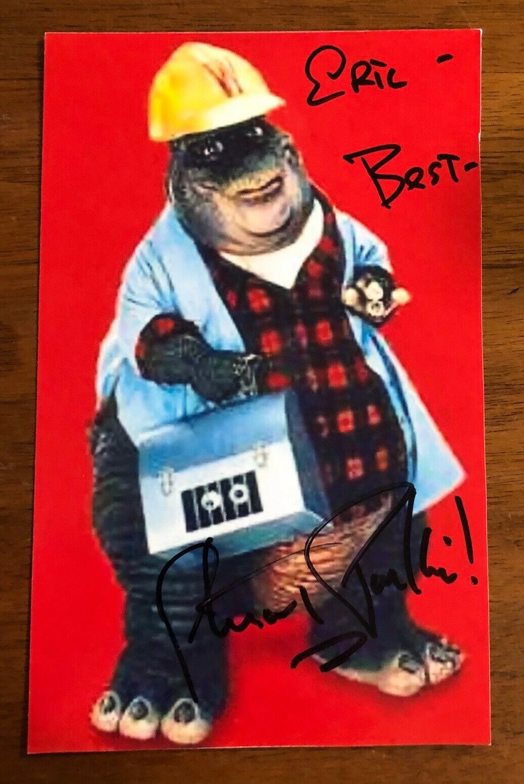 Stuart Pankin Signed Autographed Auto Photo Card 4"x6" Dinosaurs